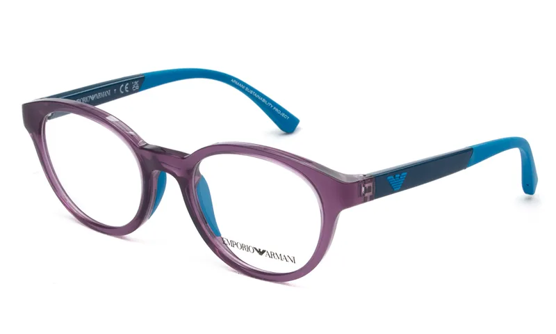 EMPORIO ARMANI ΣΚΕΛΕΤΟΣ ΟΡΑΣΕΩΣ EMPORIO ARMANI JUNIOR EK3205 5897 4618 EK3205 Μώβ