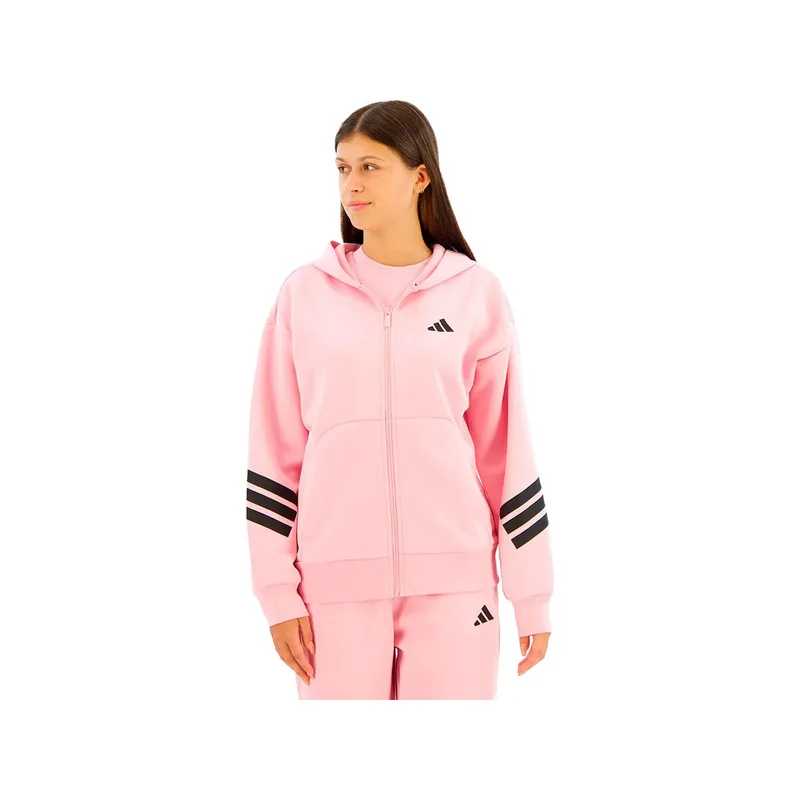 Ζακέτα adidas Sweat-shirt full zip sweatshirt rose