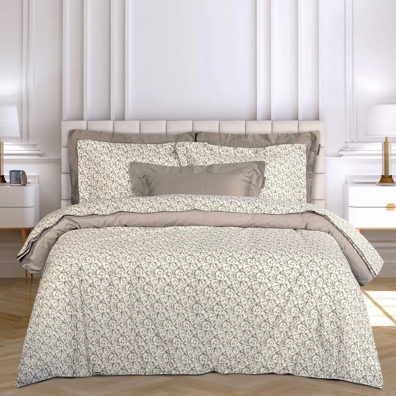 Σετ Σεντόνια King Size 4 Τεμαχίων Greenwich Polo Club 2370 Cream-Μπεζ 260x280