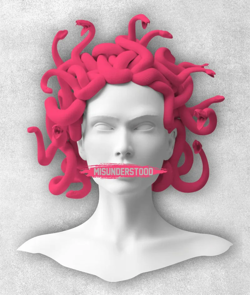 Medusa “Misunderstood” Poster