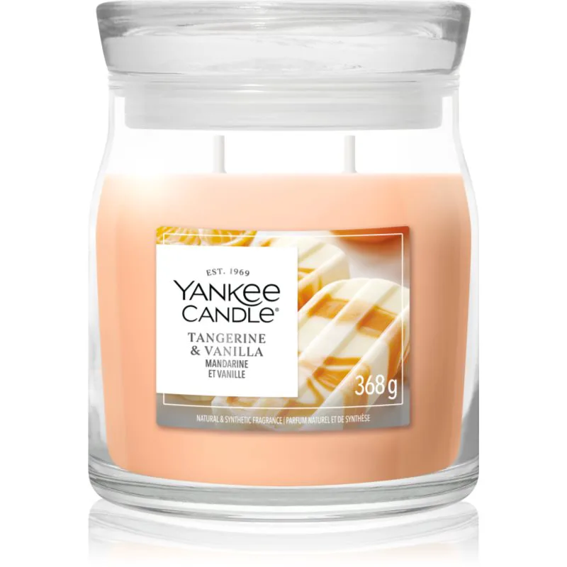 Yankee Candle Tangerine & Vanilla αρωματικό κερί 368 γρ