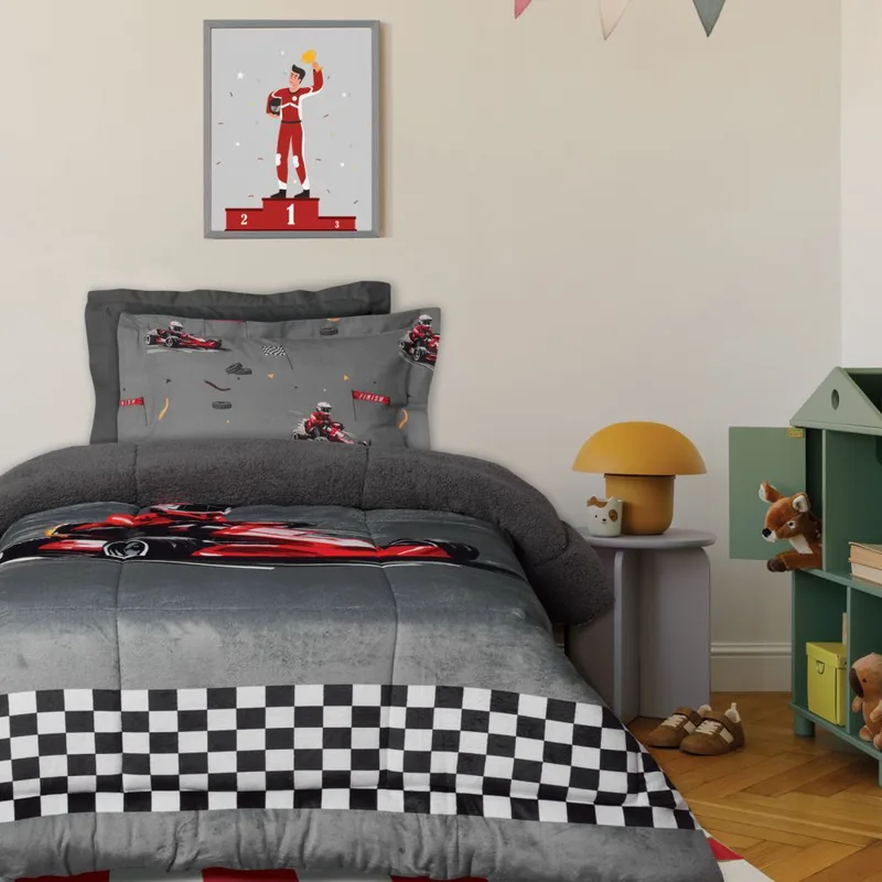 ΚΟΥΒΕΡΤΟΠΑΠΛΩΜΑ DAS KIDS 4976 ΓΚΡΙ (160Χ220CM)