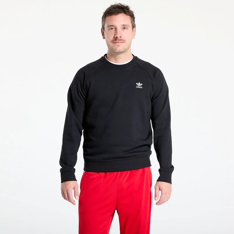 Φούτερ adidas Trefoil Essentials Crew Sweatshirt Black XL