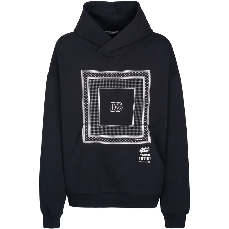 T-shirt με κουκούλα D&G -