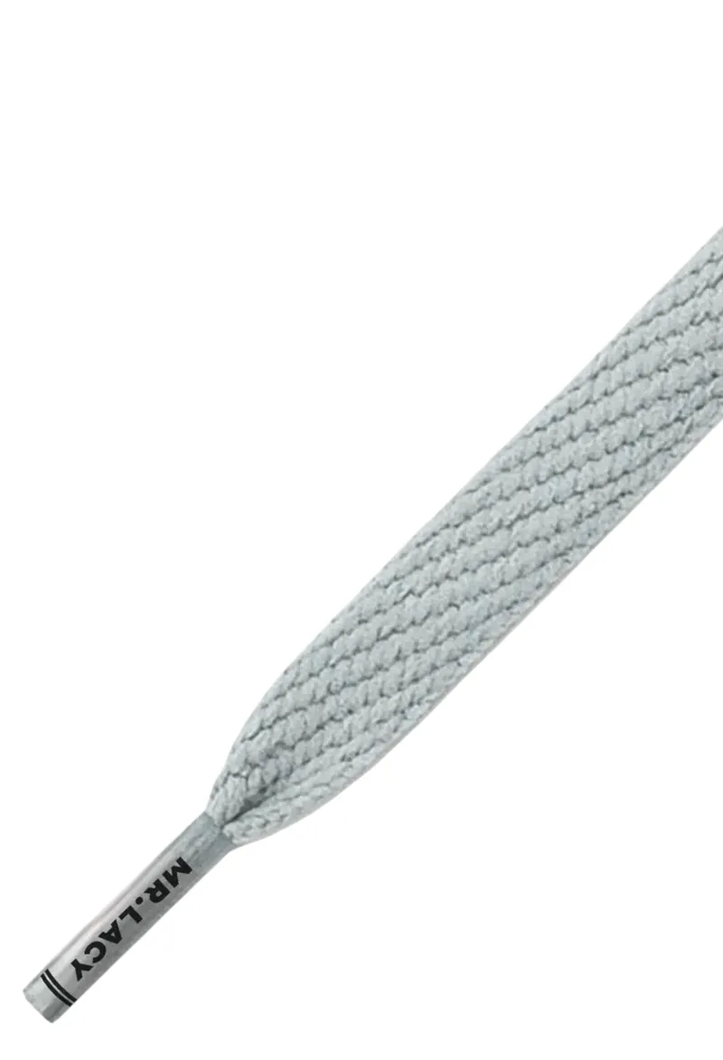 Κορδόνια Mr. Lacy Flatties 130cm Grey 315522-Grey