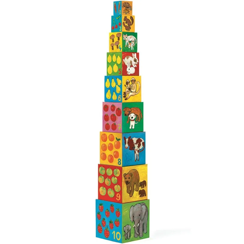 Εκπαιδευτικό Παιχνίδι Djeco 8506 Tower Friends