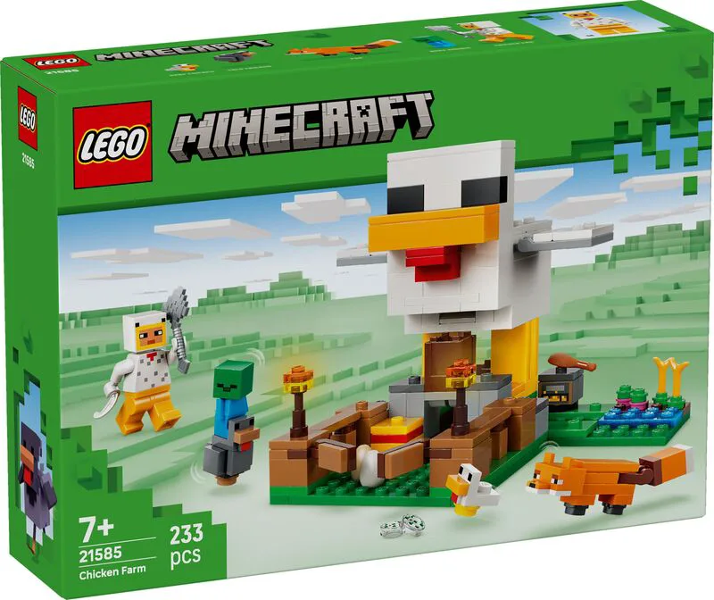 LEGO® Minecraft Chicken Farm (21585)