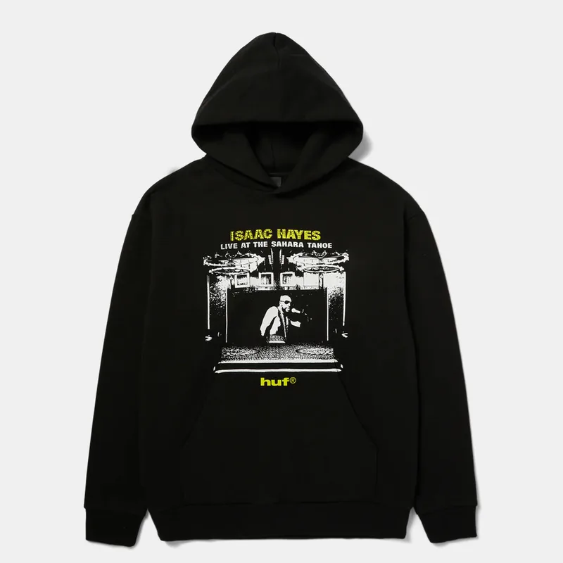 Huf Black Moses Heavyweight Ανδρική Μπλούζα με Κουκούλα (9000238848_1469)