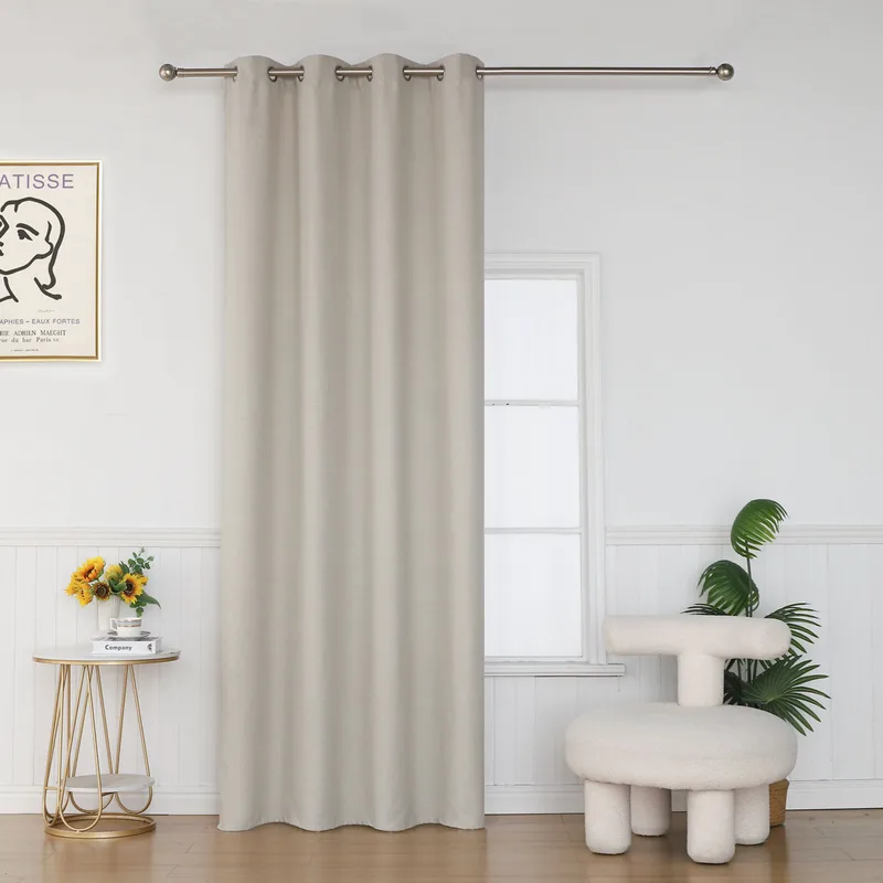 Κουρτίνα (140x265) Με Τρουκς Βιοκαρπέτ Home Sonia 02 Μπεζ