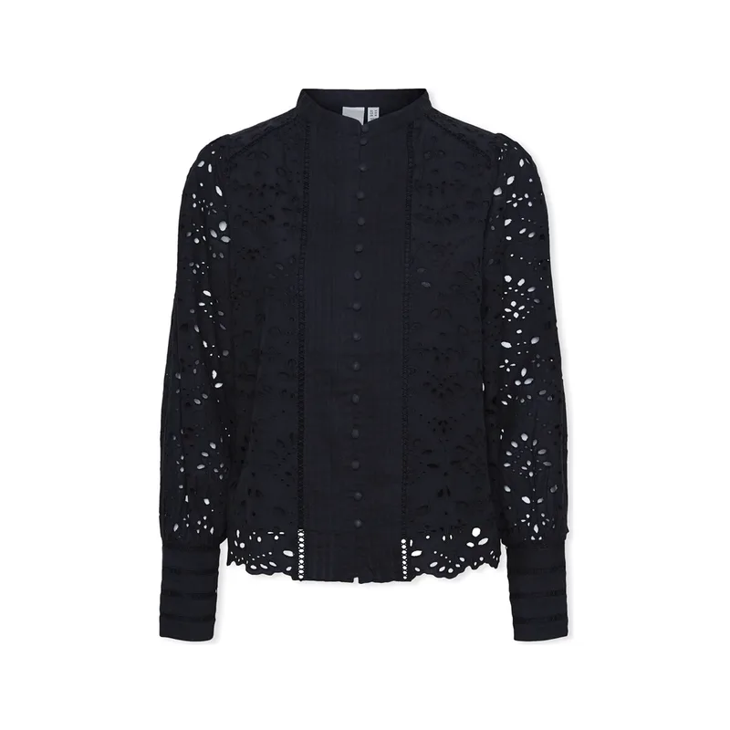 Μπλούζα Y.a.s YAS Noos Alessia Shirt L/S - Black