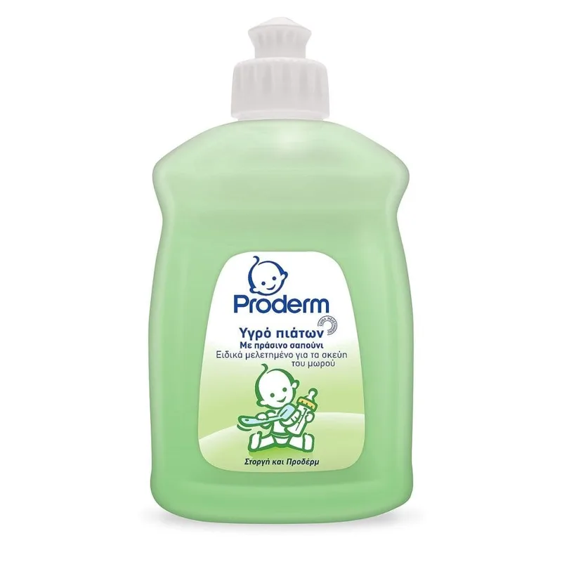 Proderm Υγρό Απορρυπαντικό Πιάτων 500ml