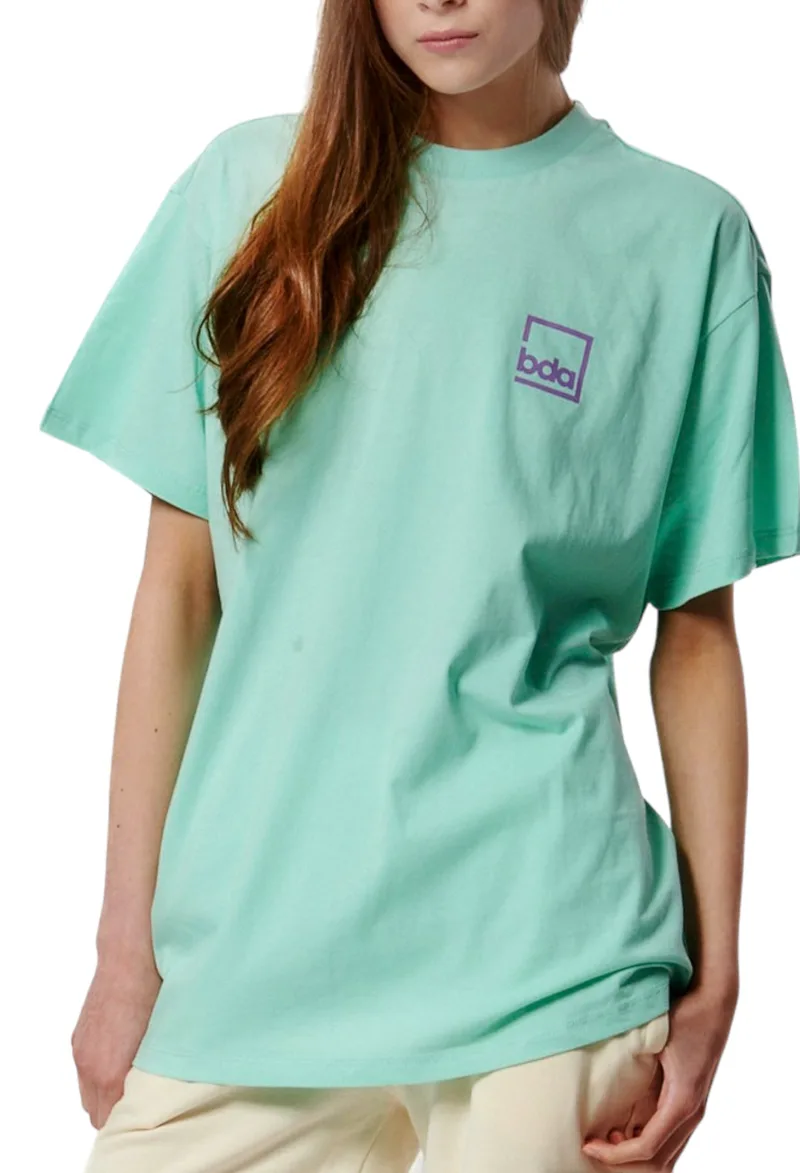 Μπλούζα Κοντομάνικη Body Action Oversized With Print 051425-07D Γυναικείο