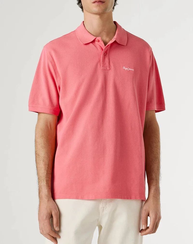 PEPE JEANS ESSENTIALS OSCAR ΜΠΛΟΥΖΑ ΑΝΔΡΙΚΟ PM5400087-189/DK CORAL ORA Coral