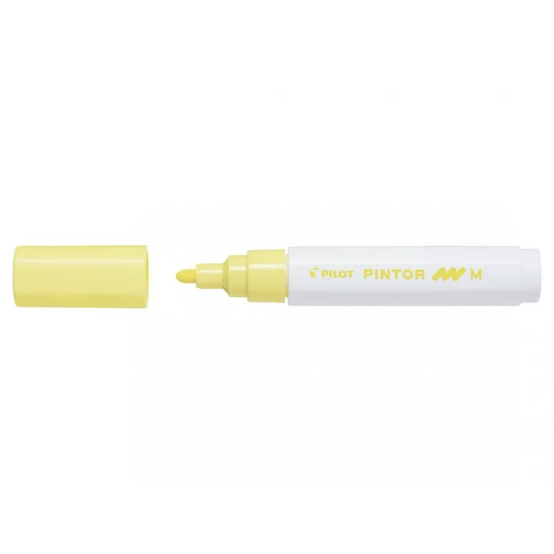 Μαρκαδόρος Pilot Paint Pintor Medium Pastel Yellow SW-PT-M-PY