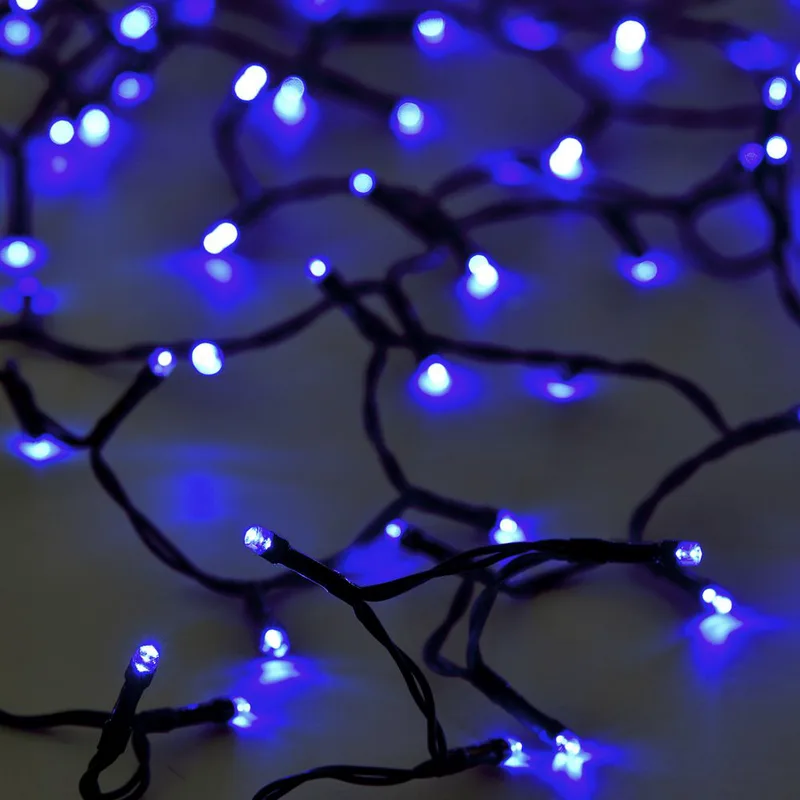 Λαμπάκια 100 Led Με Πρόγραμμα Μπλε Φως 5μ. iliadis 68806 - Iliadis - il_68806