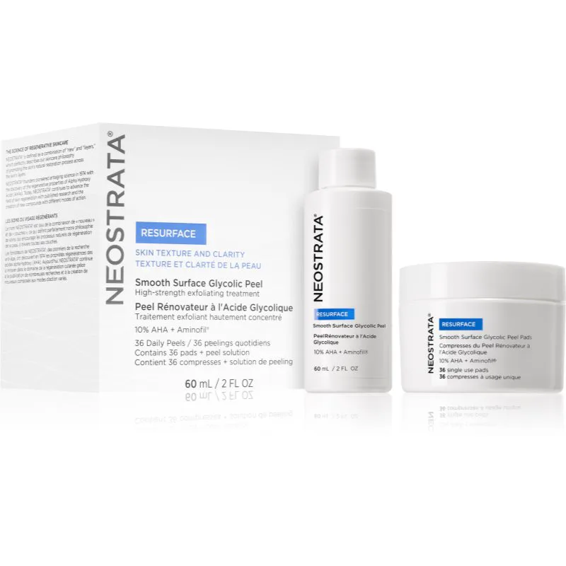 NeoStrata Resurface Smooth Surface Glycolic Peel ενός βήματος σπιτική απολέπιση για οικιακή χρήση με ΑΗΑ 60 ml