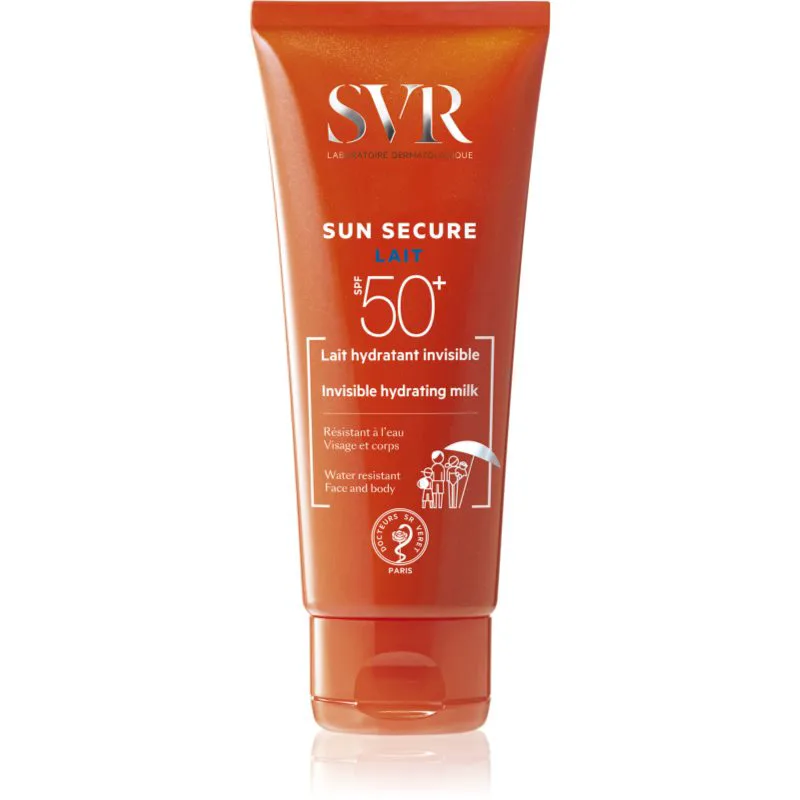 SVR Sun Secure ενυδατικό γαλάκτωμα σώματος SPF 50+ 100 ml