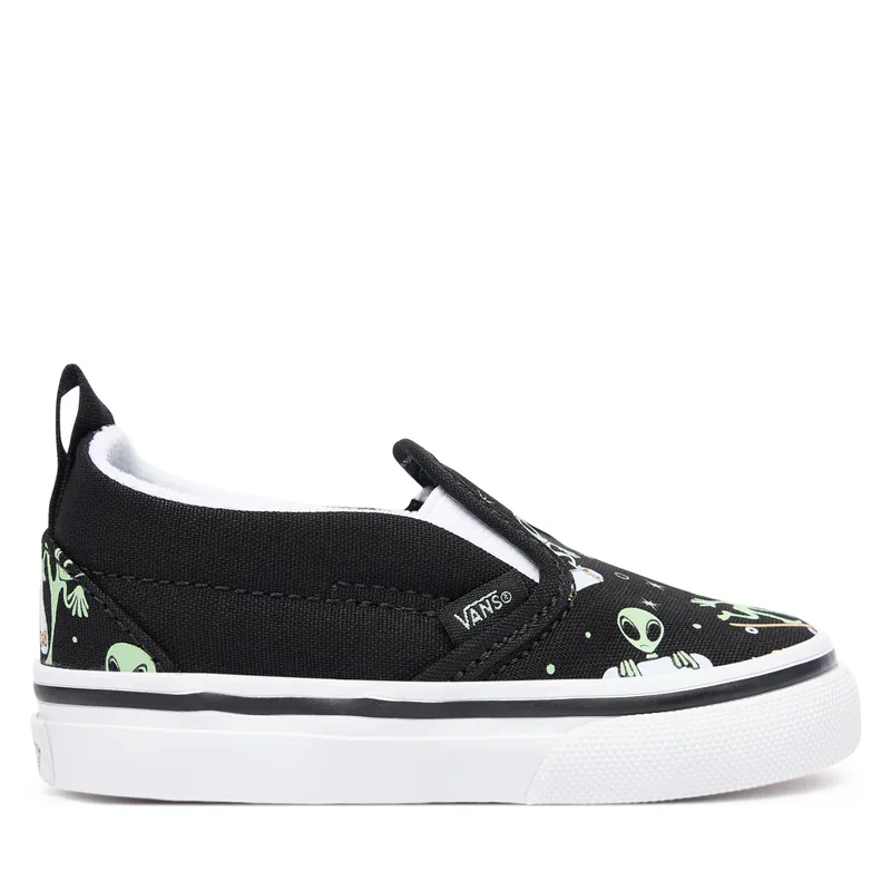 Πάνινα παπούτσια Vans Slip-On V VN000D0SYJ71 Μαύρο