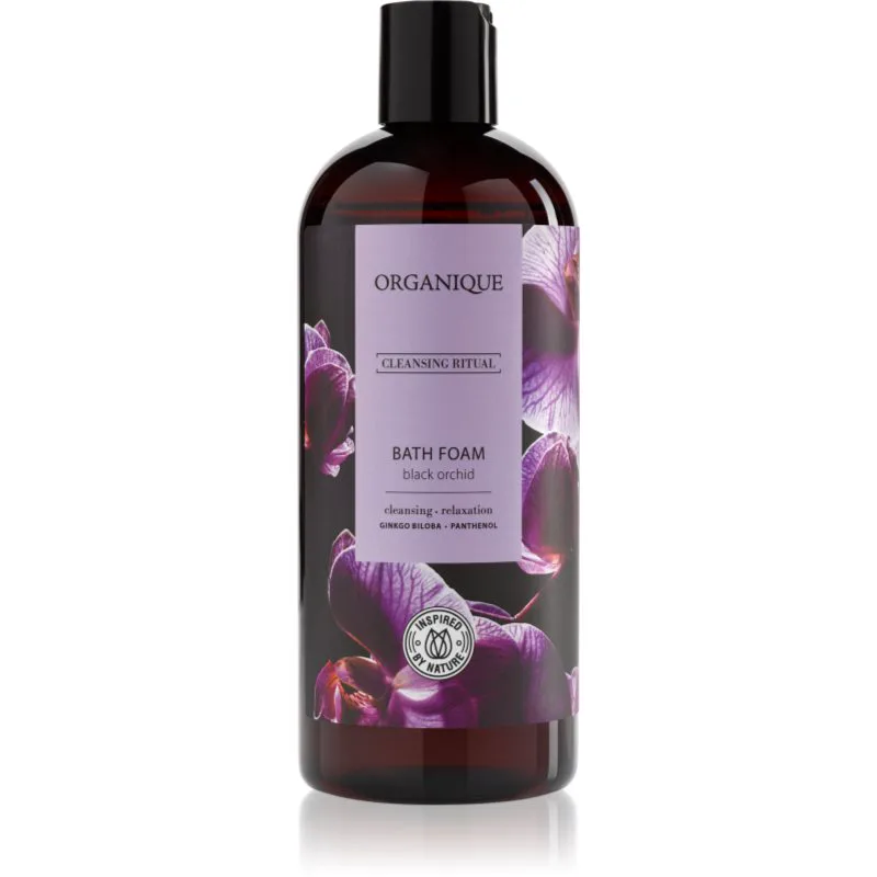 Organique Black Orchid αφρόλουτρο μπάνιου 400 μλ