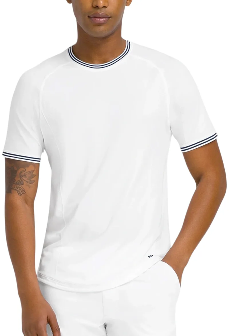 Μπλούζα Κοντομάνικη Wilson Court Performance Crew WM00310511WTA-WHITE Ανδρικό