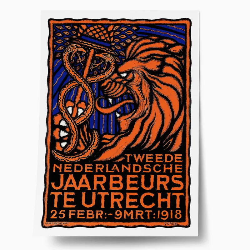 Πόστερ 1918 SECOND DUTCH ANNUAL FAIR