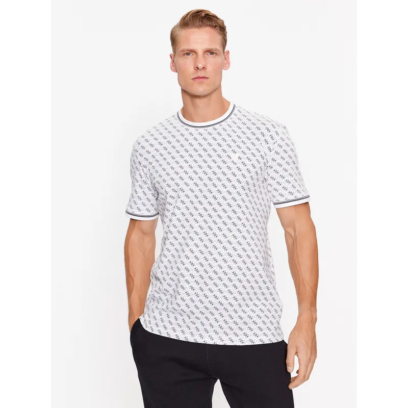 Guess T-Shirt Marshall Z2YI05 J1314 Λευκό Regular Fit