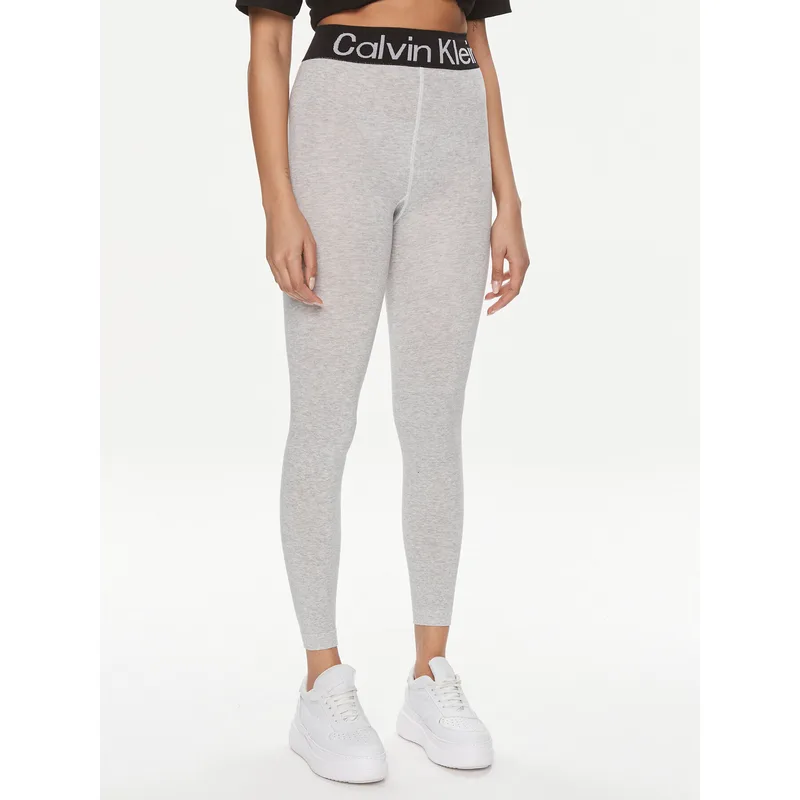 Calvin Klein Κολάν 701226027 Γκρι Slim Fit