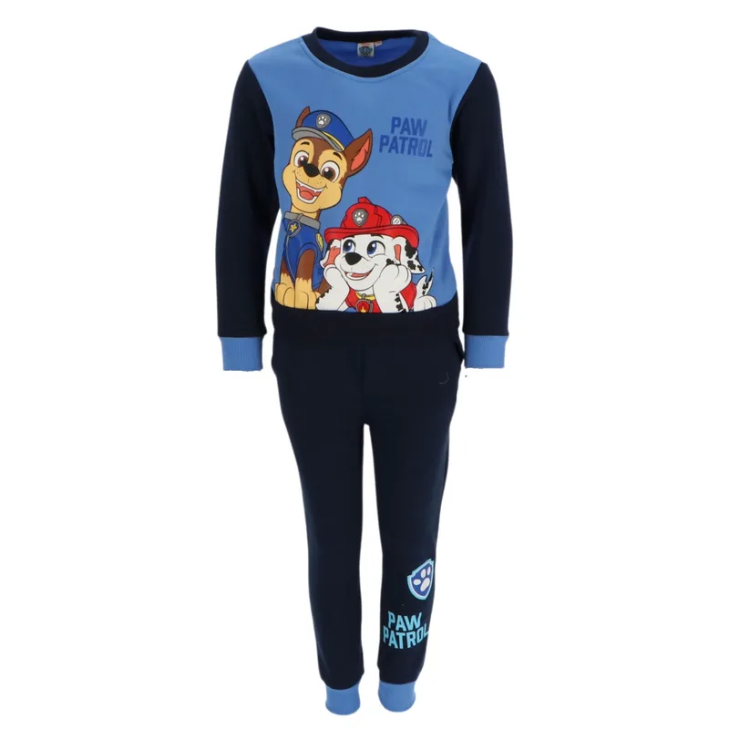 Paw Patrol Σετ Παιδική Φόρμα Jogging για Αγόρια Μπλε