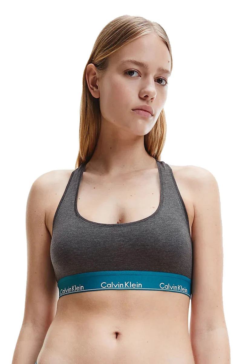Calvin Klein γυναικείο μπουστάκι Bralette με εξωτερικό λάστιχο-F3785E-VIJ
