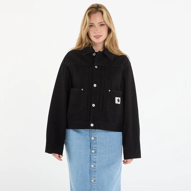 Μπουφάν Carhartt WIP W' Belmar Jacket Black Rinsed S