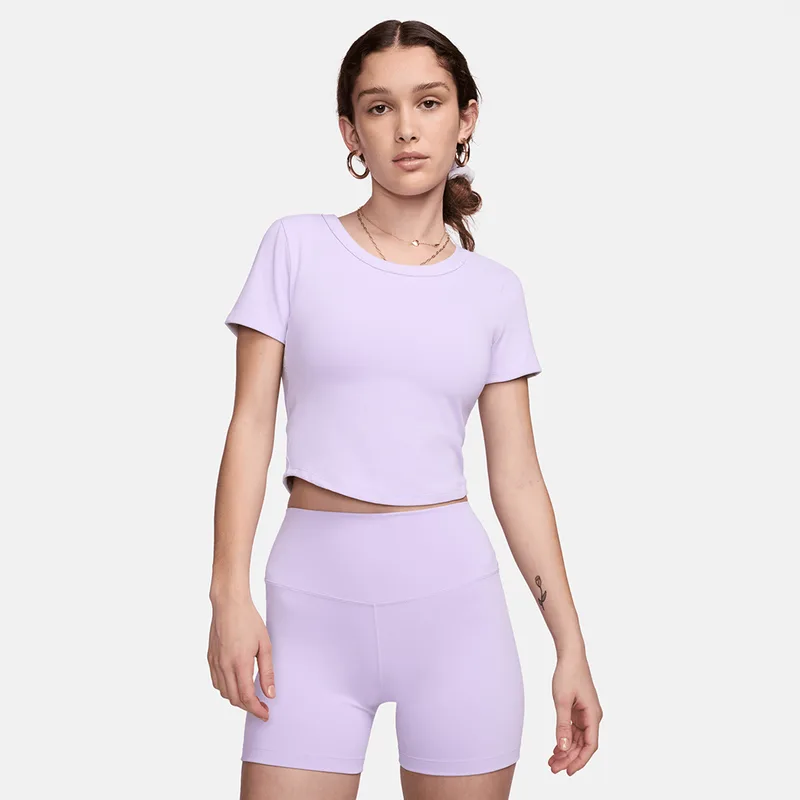 Nike Dri-FIT One Fitted Γυναικείο Cropped T-Shirt (9000173045_74665)