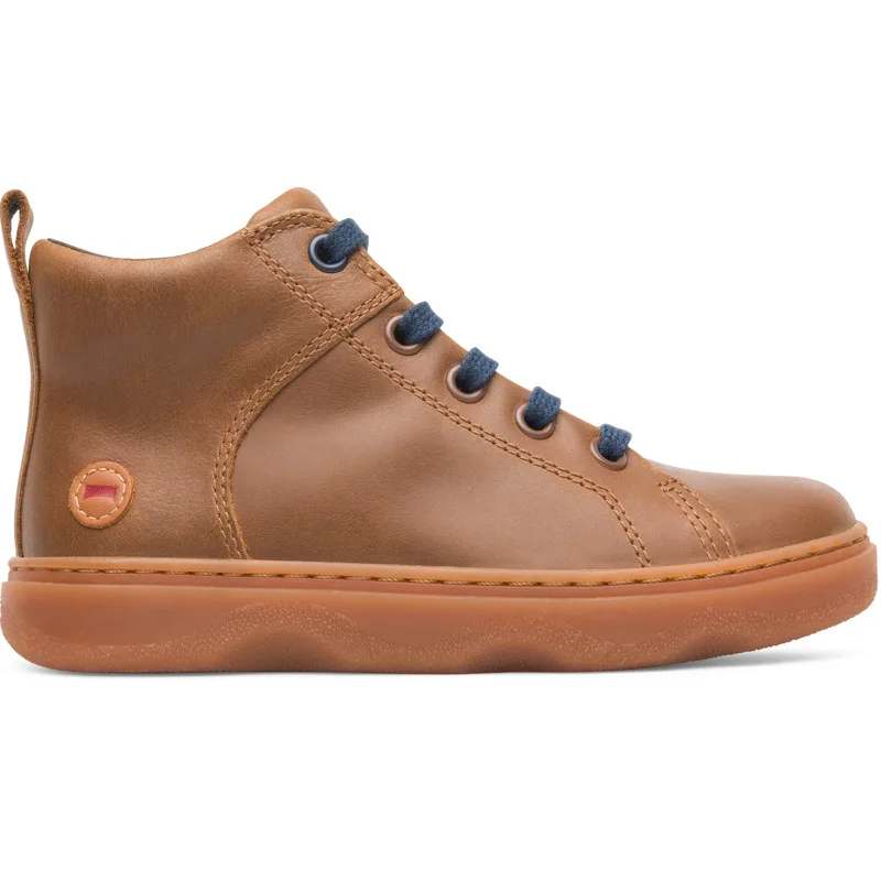 CAMPER Kiddo - Μπότες Για - Καφέ, Μέγεθος 31, Smooth leather