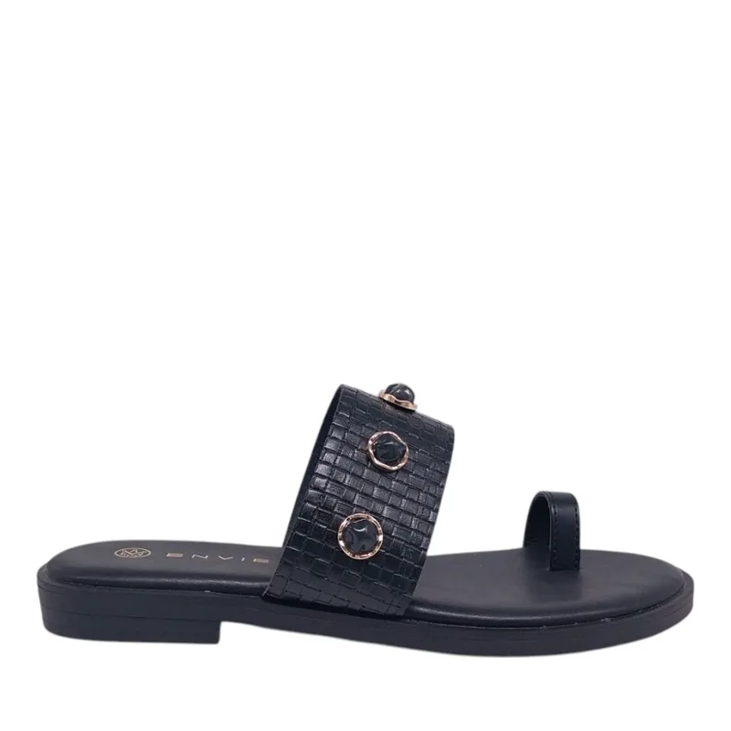 Envie flats E96-21360-34 μαύρο