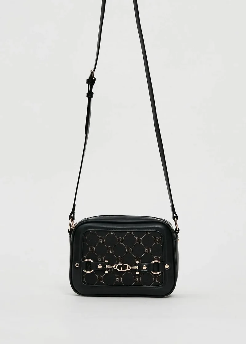 Gaudi Γυναικεία Mini Crossbody Τσάντα Με Jacquard Logo
