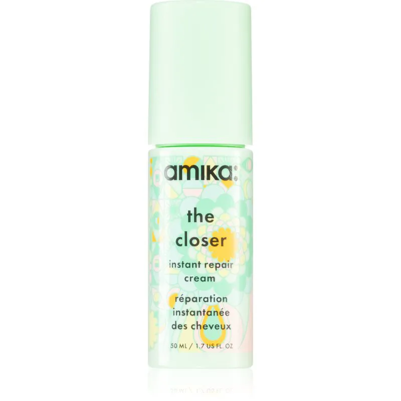 amika The Closer κρέμα μαλλιών Για λάμψη και απαλότητα μαλλιών 50 μλ