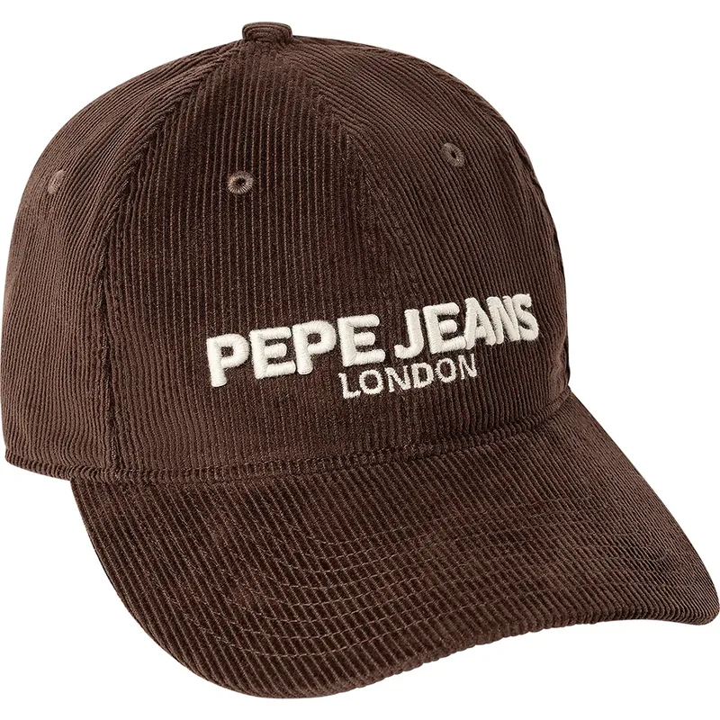 Pepe Jeans Ανδρικό Καπέλο Κοτλέ Stefan Cap PM400006-898 Καφέ