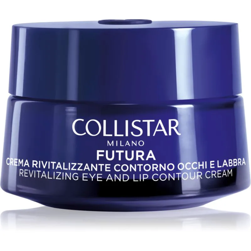 Collistar Futura Revitalizing Eye and Lip Countour Cream Κρέμα ματιών και χειλιών για εντατική ανανέωση με αναζωογονητική δράση 15 ml