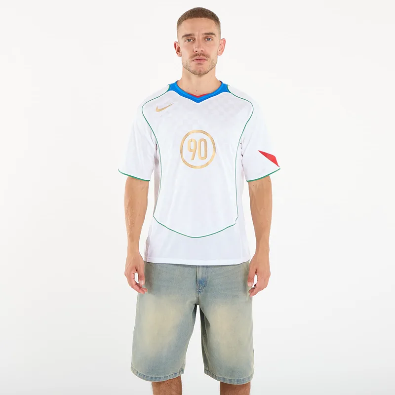 Φανελάκια Nike Total 90 Men's Dri-FIT Soccer Jersey White/ Italy Blue/ Sport Red/ Metallic Χρυσό XXL