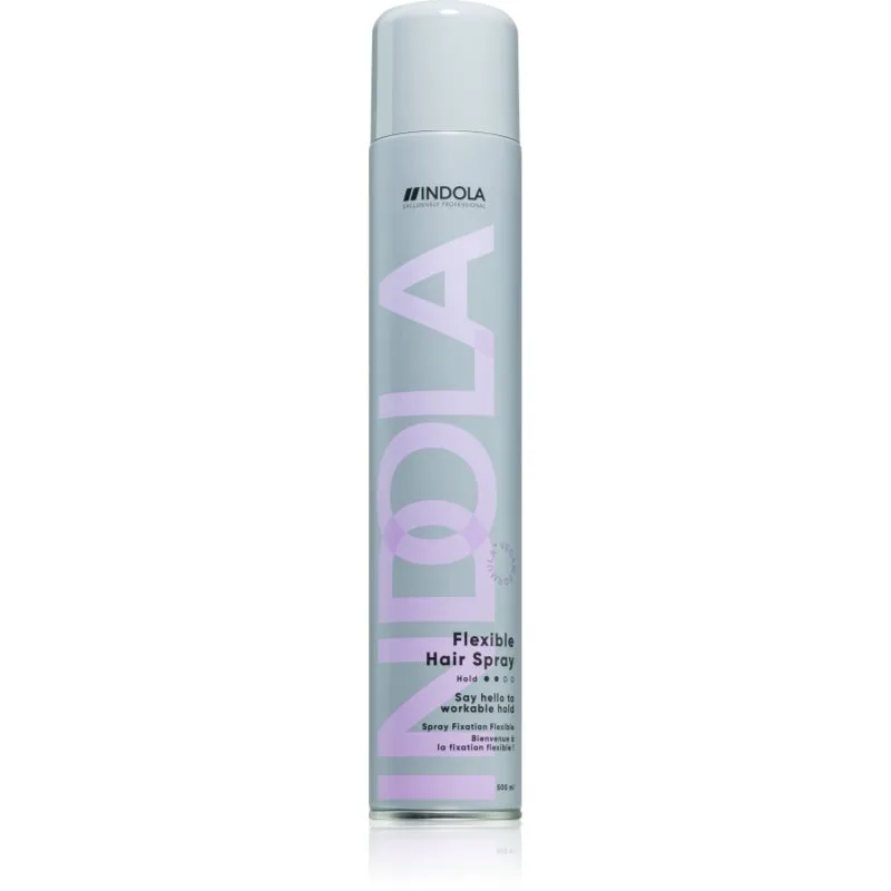 Indola Flexible Hair Spray λακ μαλλιών για φυσικό κράτημα 500 ml