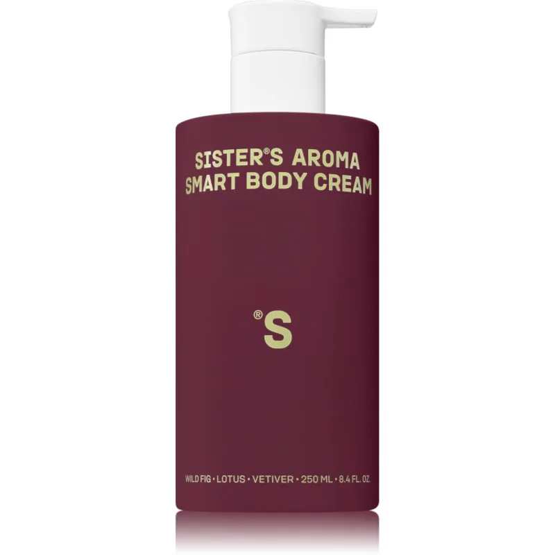 Sister's Aroma Smart Body Cream Fig Κρέμα σώματος με ενυδατικό αποτέλεσμα 250 ml
