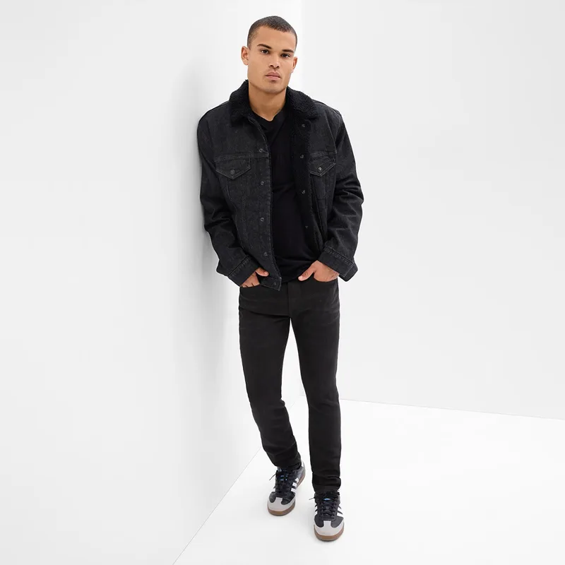 Παντελόνια GAP Denim Pants Skinny Black Wash W30/L32