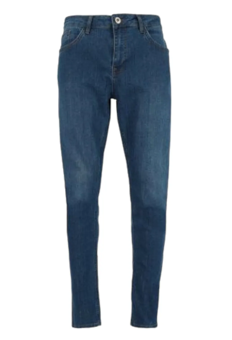 Παντελόνι Jean Mexx Jim Mid Waist Tapered Leg BM0519033M-Medium Blue Ανδρικό