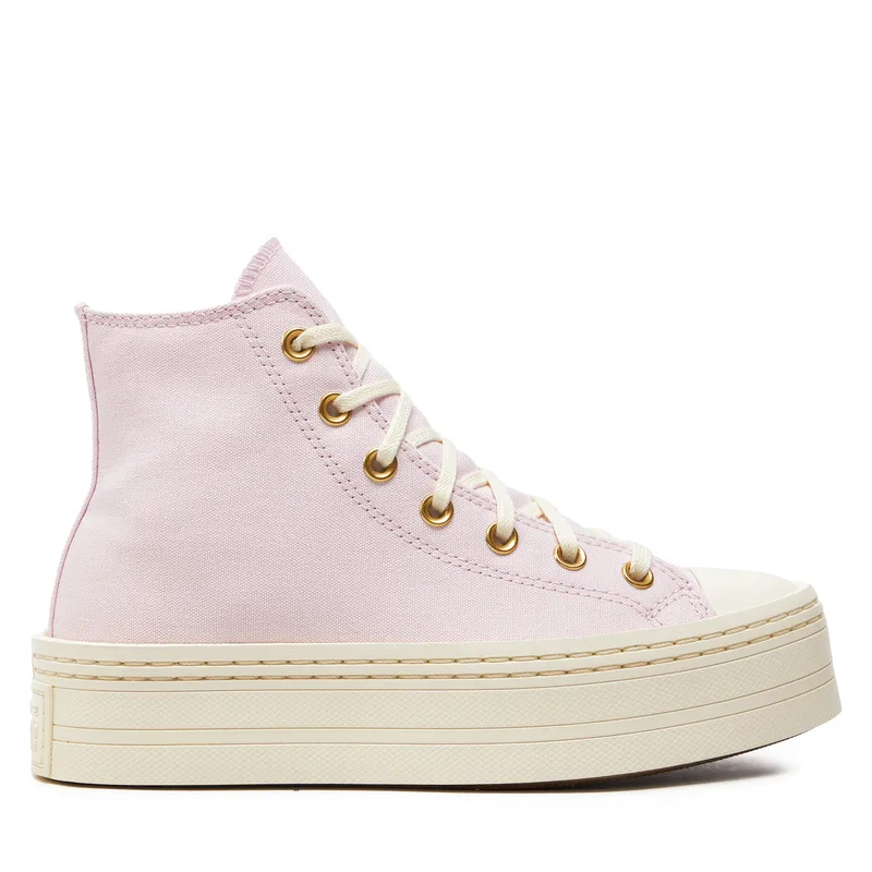 Sneakers Converse Chuck Taylor All Star Modern Lift Platform Crafted Stitching A07578C Ροζ