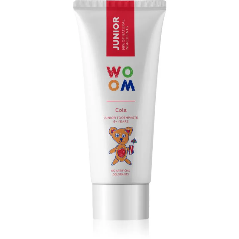 WOOM Junior Cola παιδική οδοντόκρεμα 50 μλ