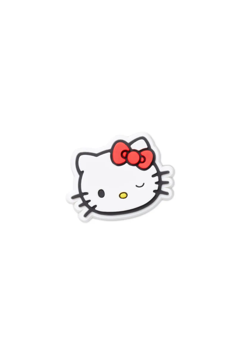 Crocs διακοσμητικό charm Jibbitz™ για clogs "Hello Kitty" - 362772 Λευκό