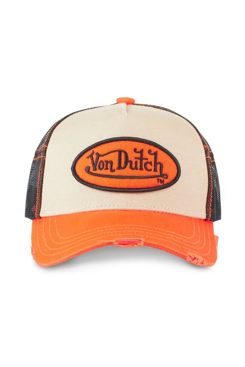 VON DUTCH Trucker Καπέλο VD/0/CAS2/SUM/ORA - BEIGE-VD/0/CAS2/SUM/ORA-BEIGE