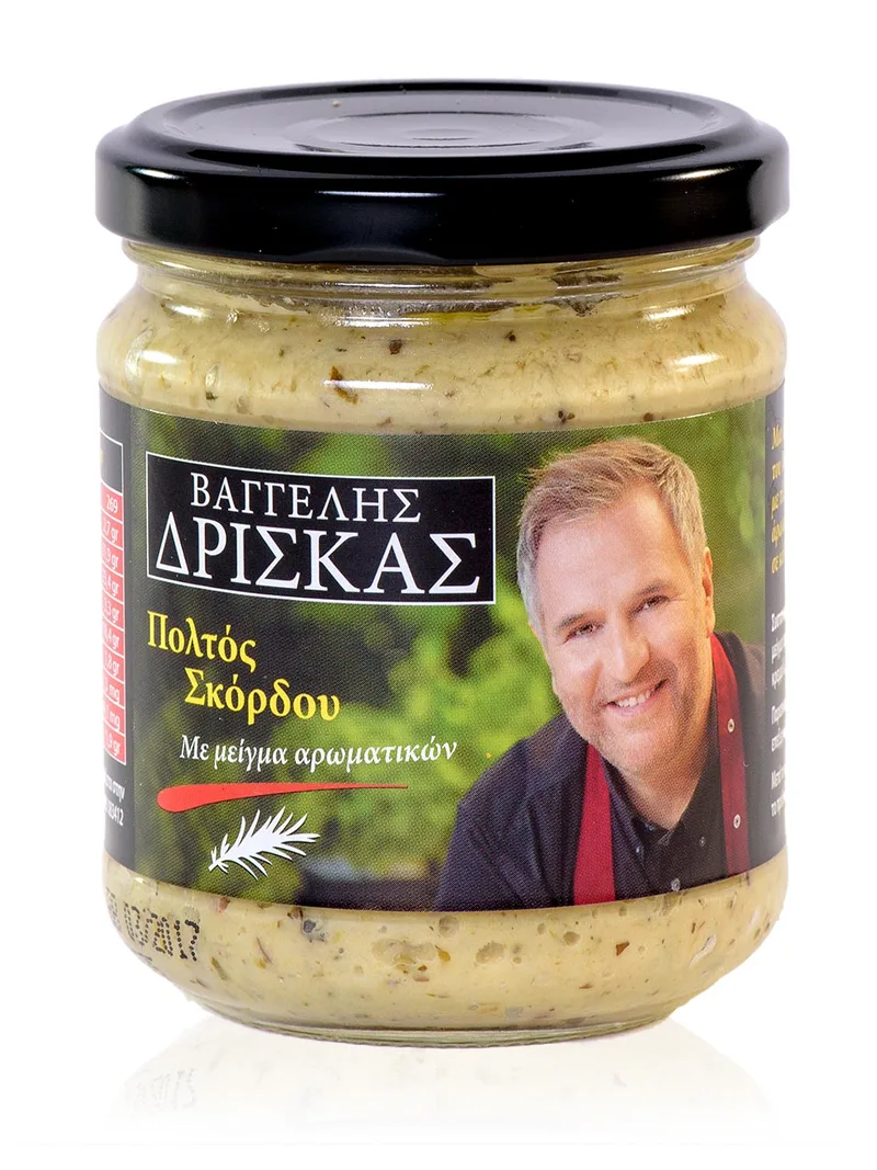 Πολτός σκόρδου με μείγμα αρωματικών "Βαγγέλης Δρίσκας" 200g>