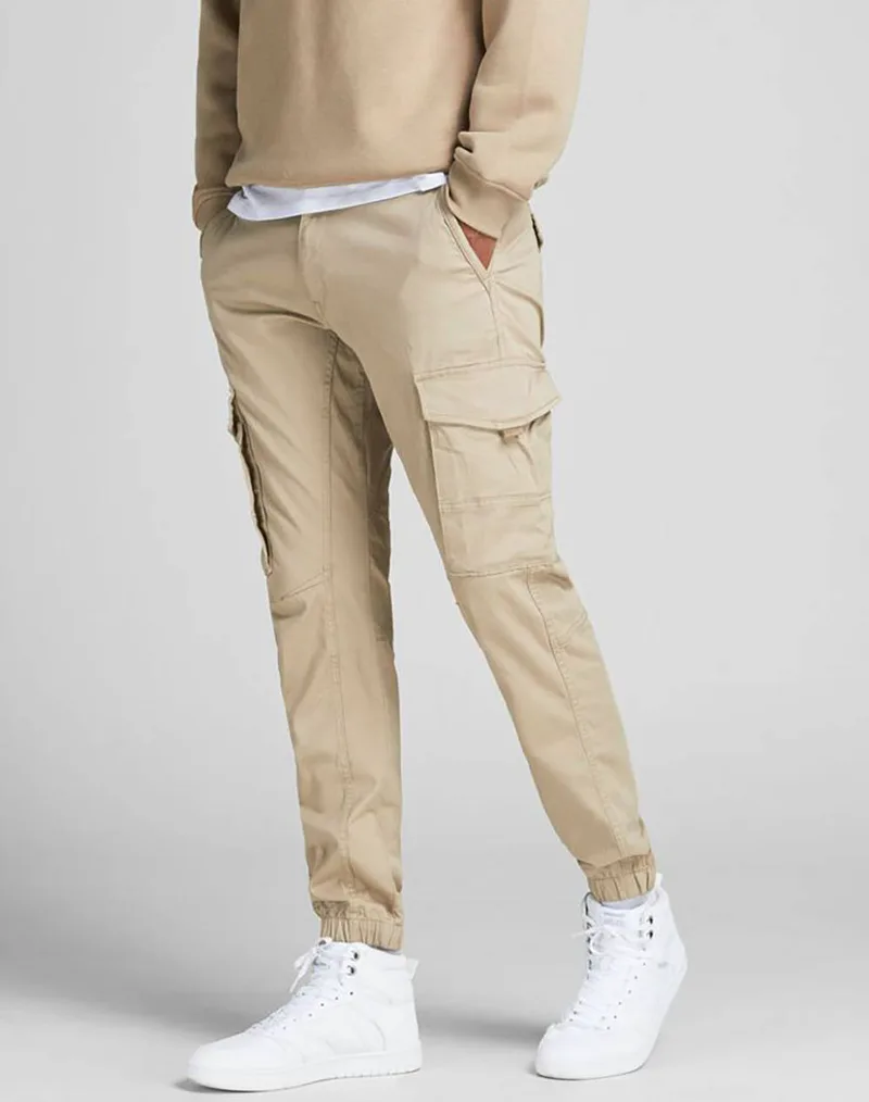 JACK&JONES ΠΑΝΤΕΛΟΝΙ JPSTPAUL JJFLAKE AKM 542 CROCKERY NOOS 12193754-Crockery Biege