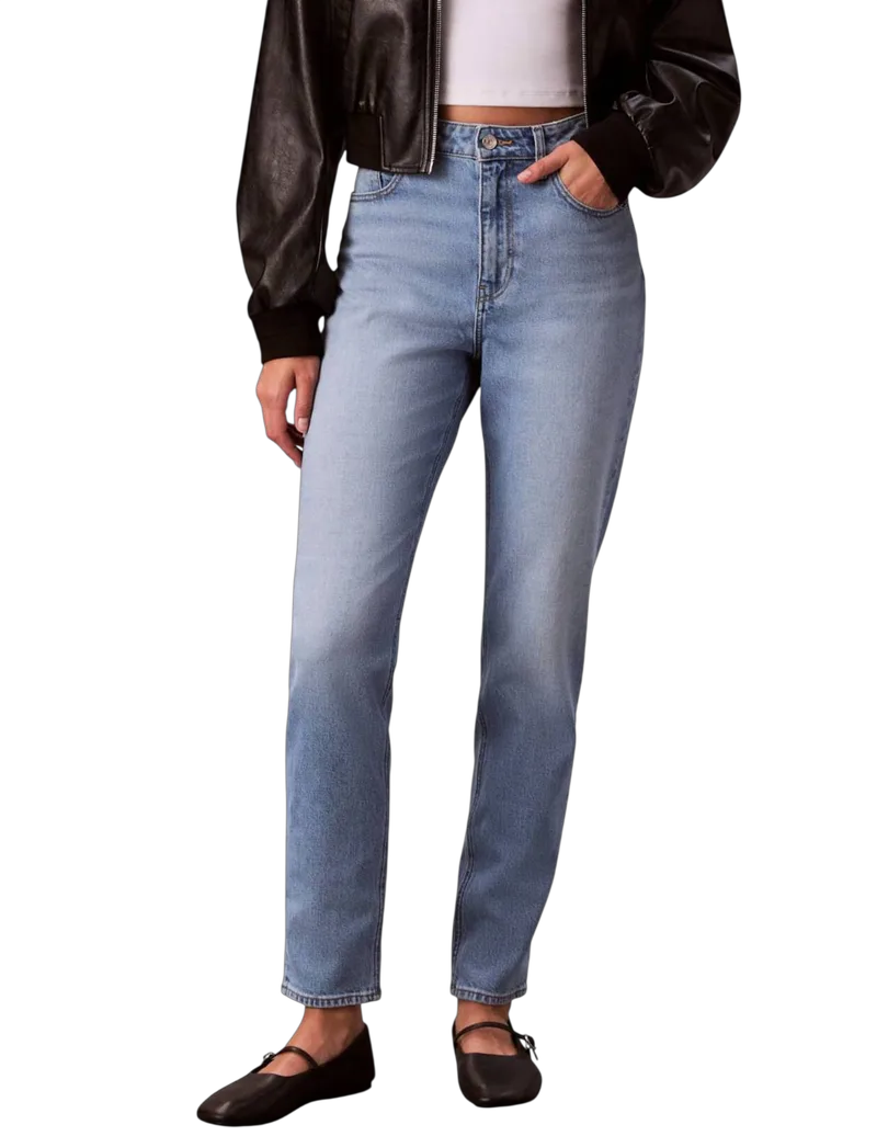 Γυναικείο Mom Τζιν Μπλε Calvin Klein LV047E787G-3KQ
