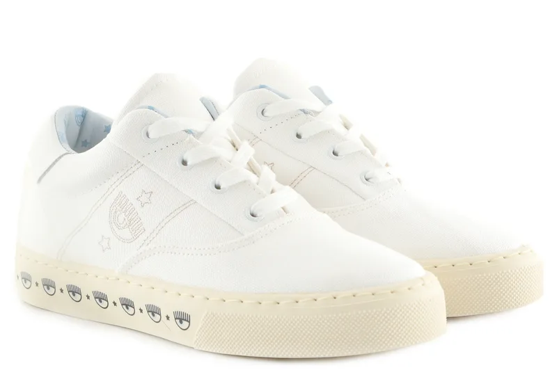 Sneaker Chiara Ferragni Lace Up White Canvas CF2924-009-WHITE Γυναικείο